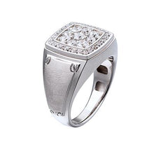 Load image into Gallery viewer, Gents Cluster Diamond Ring