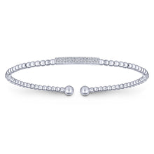 Load image into Gallery viewer, 14k White Gold Bangle