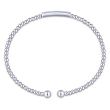 Load image into Gallery viewer, 14k White Gold Bangle