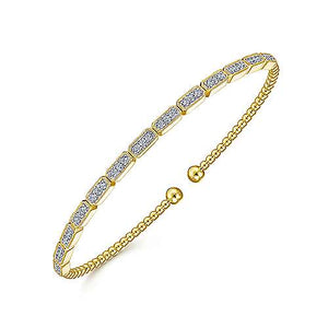 Diamond Bar Bangle