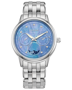 Lady's Calendrier Blue MOP Watch