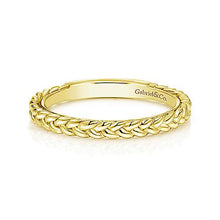 Load image into Gallery viewer, Yellow Gold Braided Band