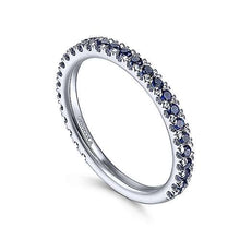 Load image into Gallery viewer, Sapphire Wedding Band