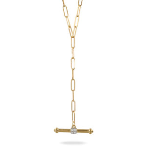 Paperclip Lariat Neclace