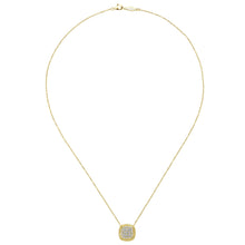 Load image into Gallery viewer, Yellow Gold Pave Diamond Necklace