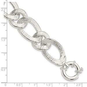 Textured Link Bracelet