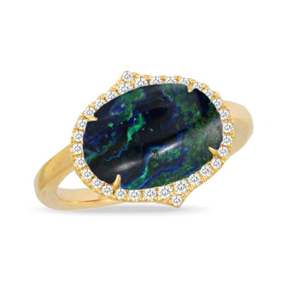 Azurite Fashion Ring