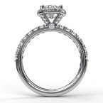Load image into Gallery viewer, Oval Halo Engagement Ring 2