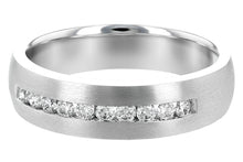 Load image into Gallery viewer, Gents Satin Channel Design Ring