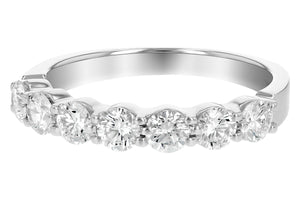 7-stone Diamond Wedding Band