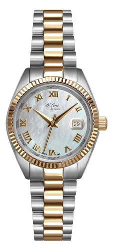 31mm Ladies two tone with MOP dial