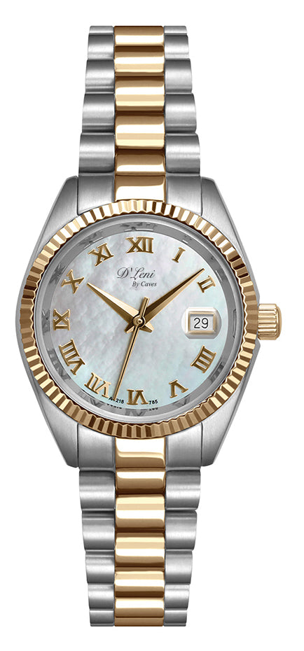 31mm Ladies two tone with MOP dial